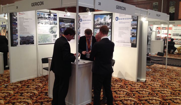 Exhibition stand of GERICON